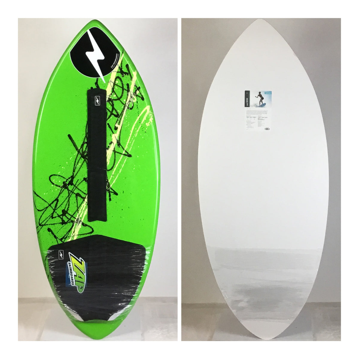 Zap Large Wedge COMPLETE Skimboard 49" Zap Skimboards