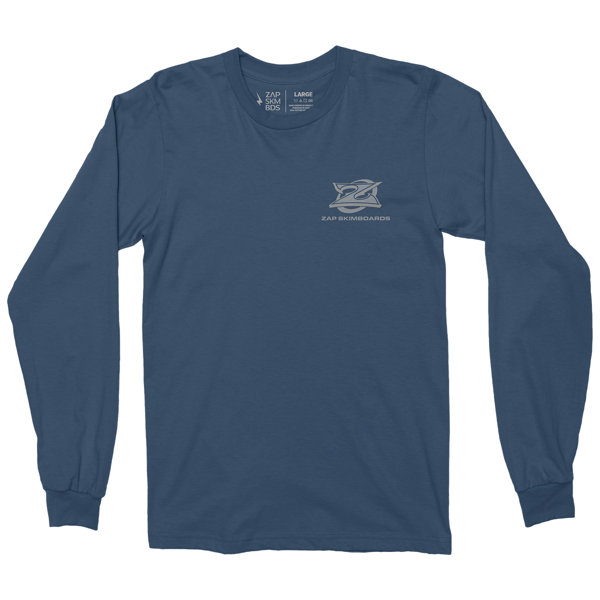Zap Oval Long Sleeve Tee – Zap Skimboards