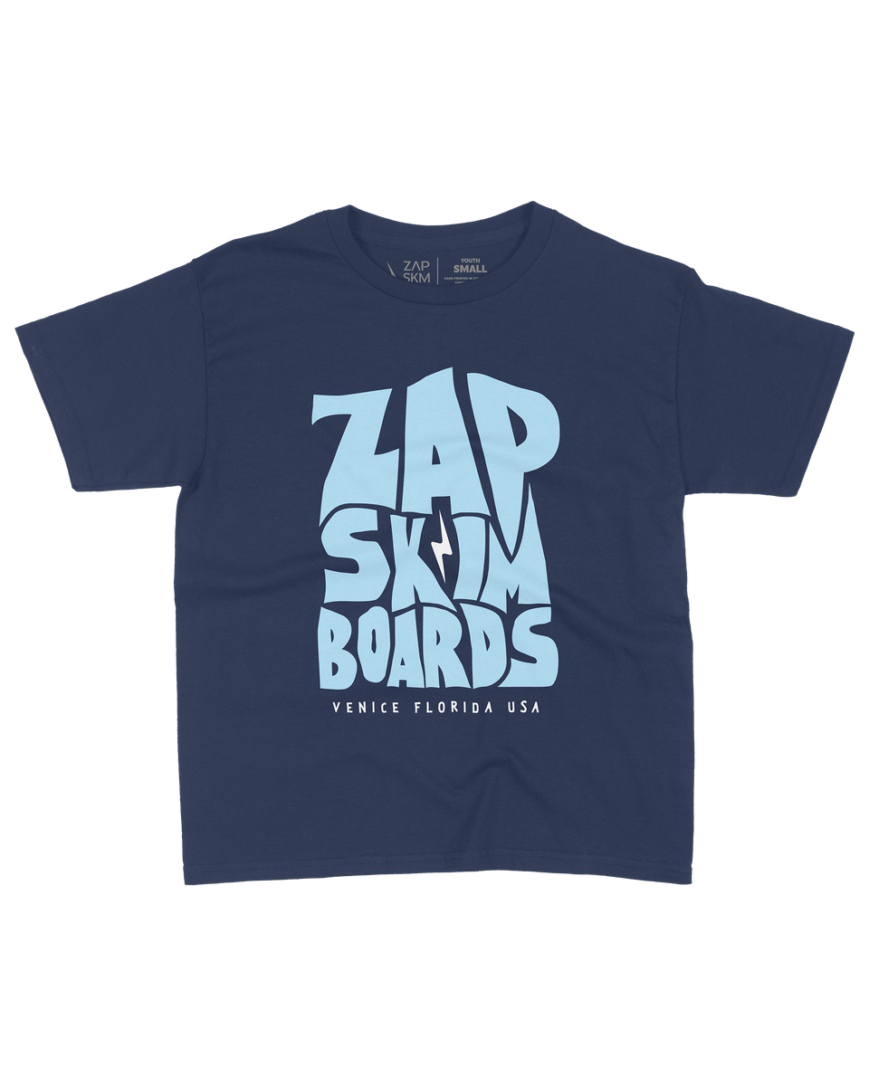 Zap Wave Youth Tee – Zap Skimboards
