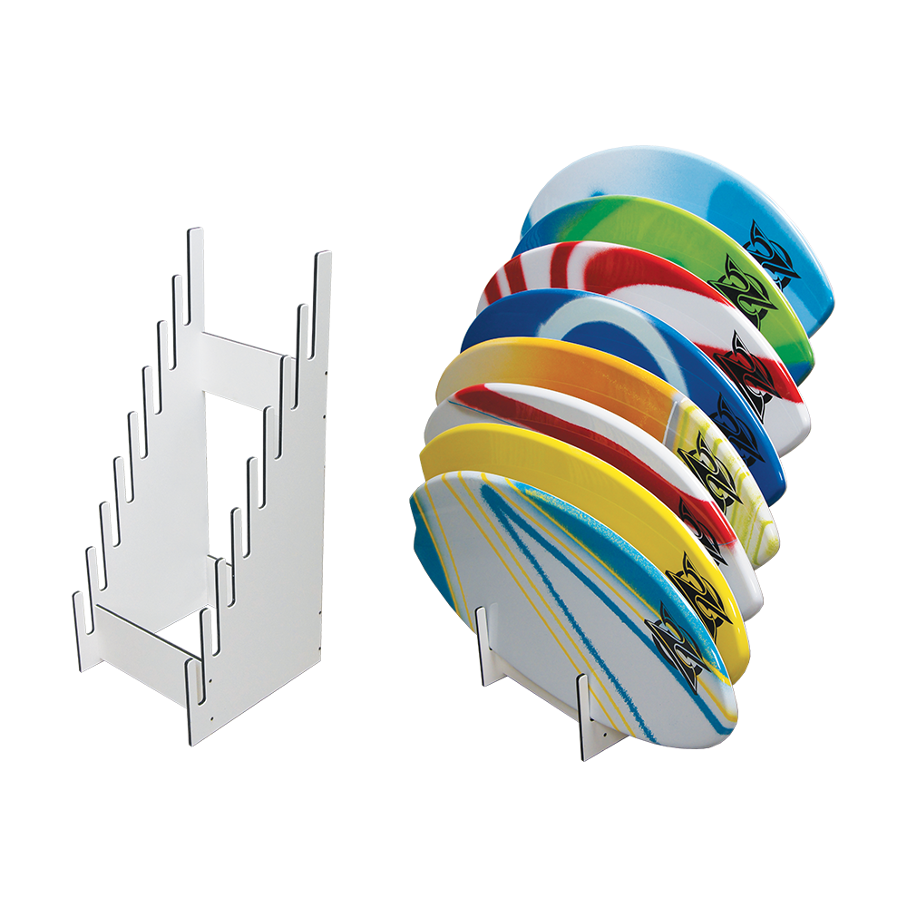 Zap Slant 8 Display Rack Zap Skimboards