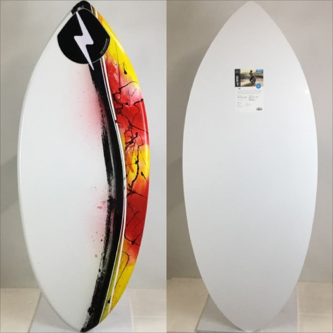 Zap Large Wedge Airbrush Skimboard 49" BLEM