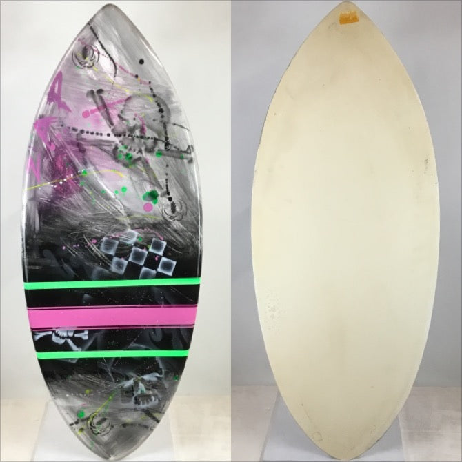 Zap Large Wedge Airbrush Skimboard 49"