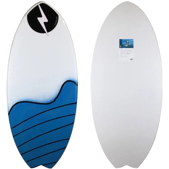 スキムボード　ZAP ショートボード 青白 Zap Skimboards