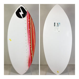 Zap großes Keil-Blem-Skimboard 49"