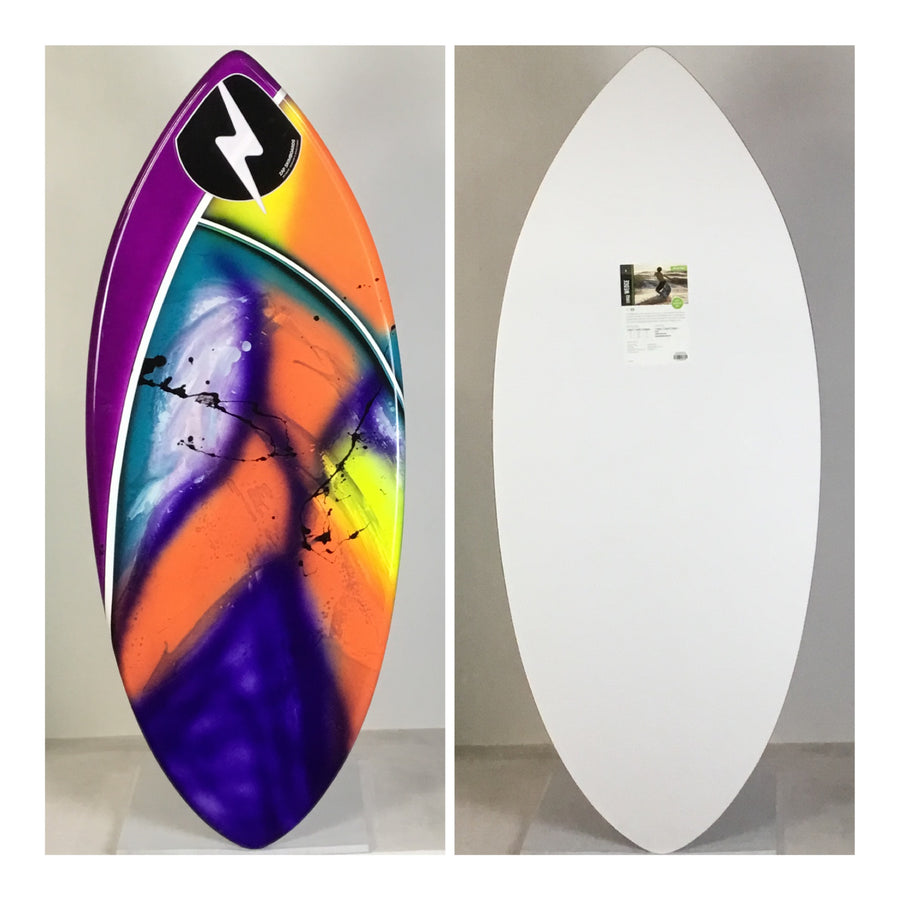 Zap Large Wedge Airbrush Skimboard 49" BLEM