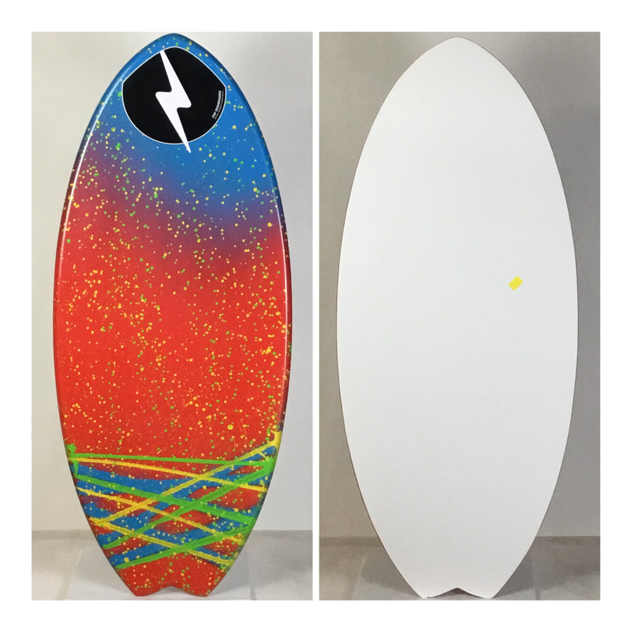 Zap Fish Skimboard 47" BLEM