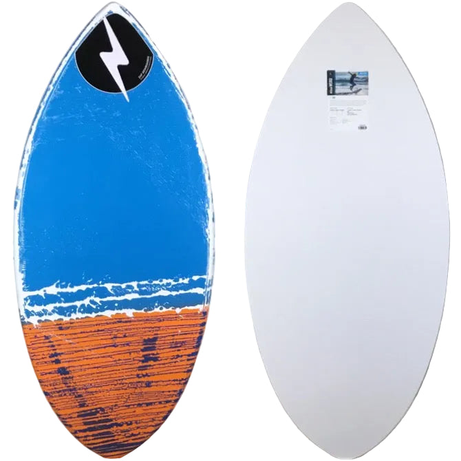 ZAP青と白のショートボード Just Added Zap Skimboards