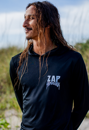 Zap Barrel Skull Langarm-SPF-Hoodie