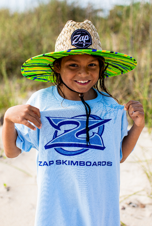 Zap Straw Lifeguard Hat Z-Pattern