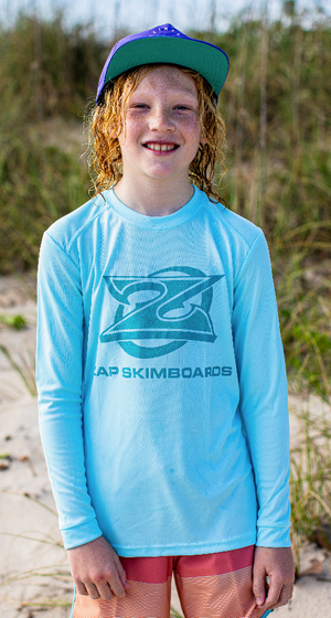 Zap Oval SPF Long Sleeve Youth Tee