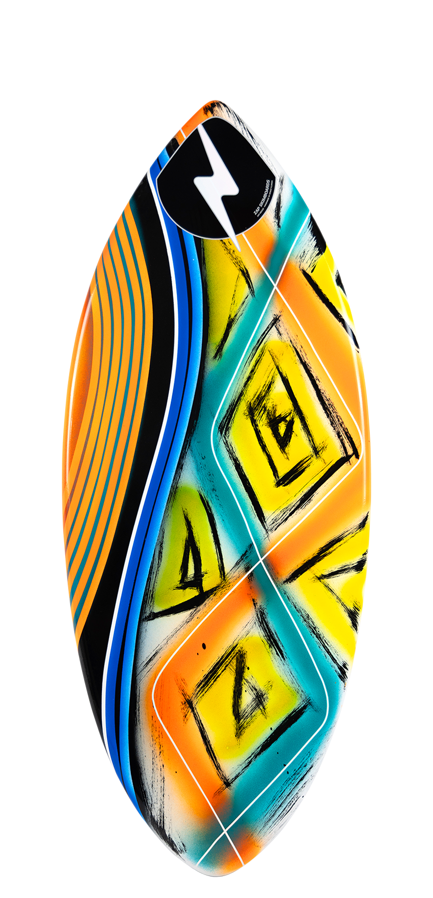 Kids' Zap Wedge Skimboard – Zap Skimboards Kids' Zap Wedge Skimboard – Zap Skimboards