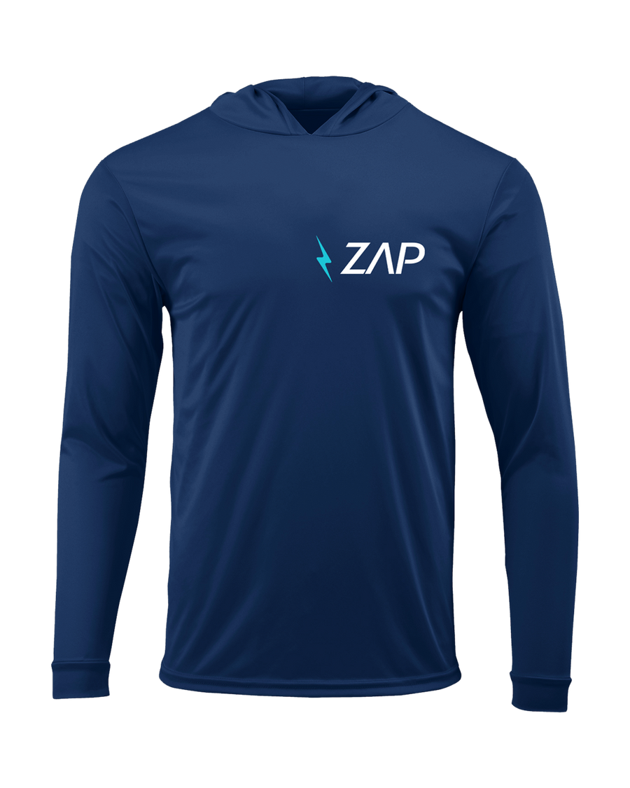 Zap Bolt Youth SPF Long Sleeve Hoodie