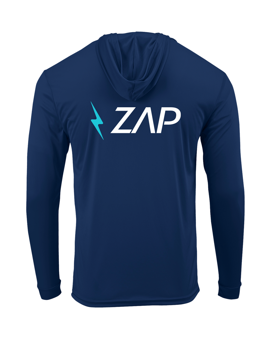 Zap Bolt Youth SPF Long Sleeve Hoodie