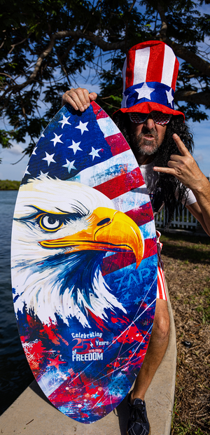 Zap Fuse-X 250 Year USA LTD Skimboard – Zap Skimboards