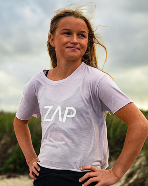 Zap Bolt Ladies Crop Top