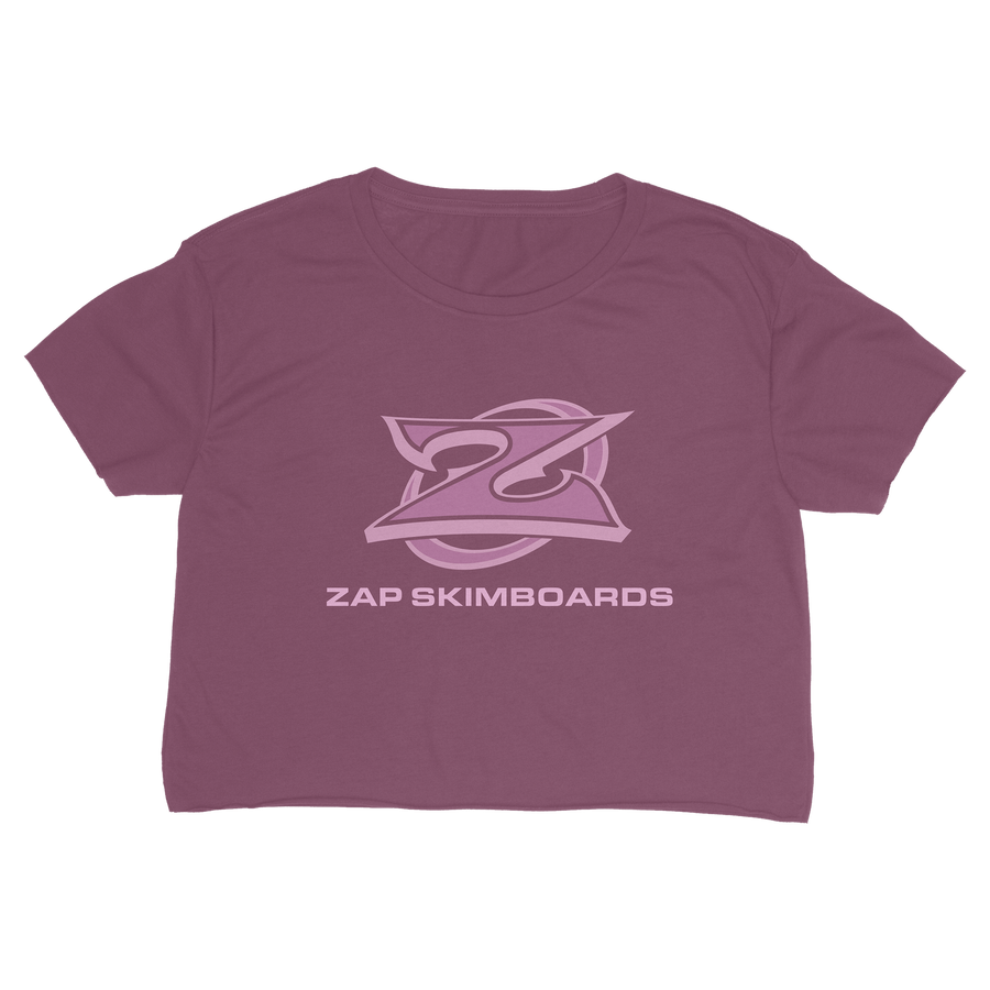 Zap Ladies Oval Crop Top