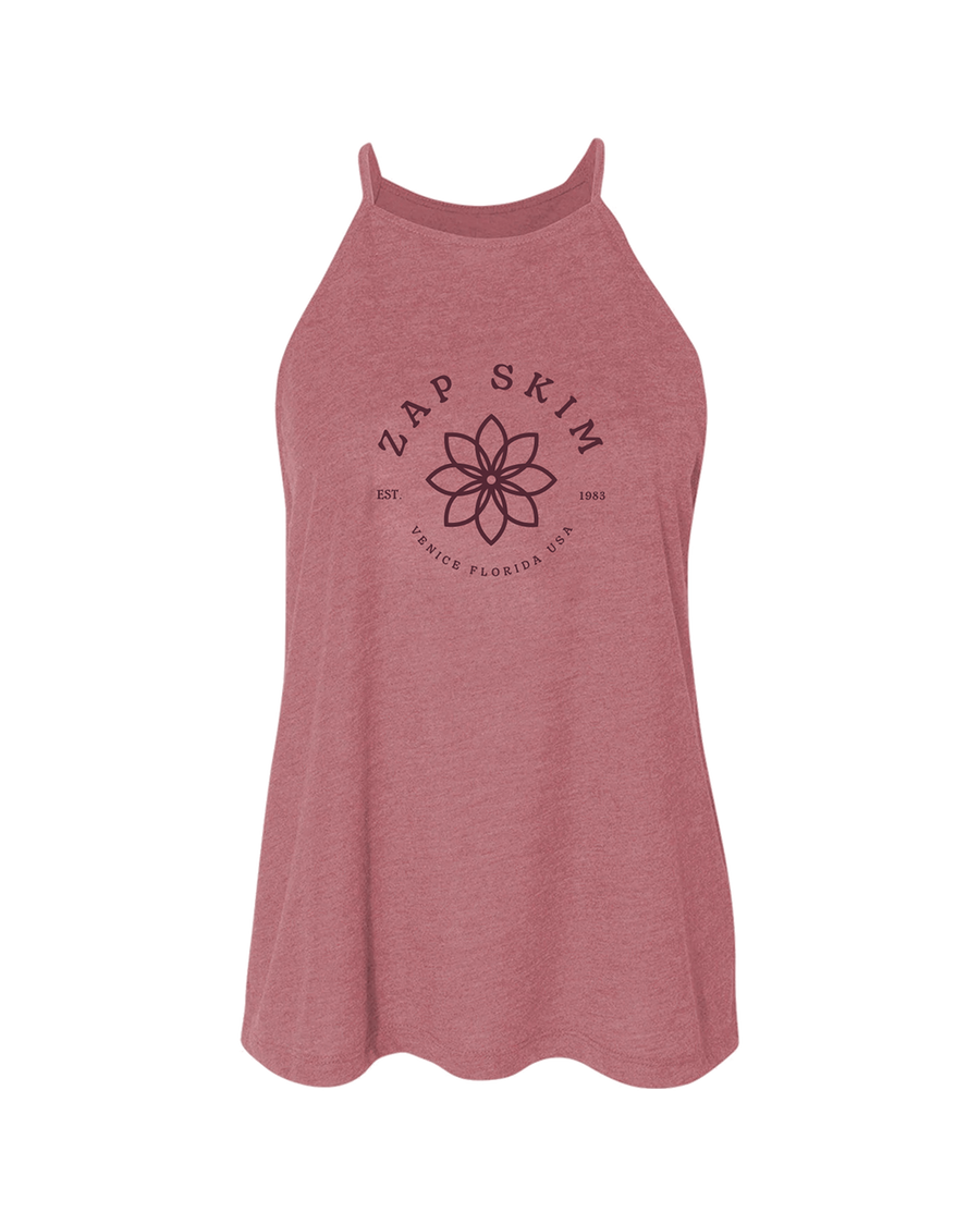 Zap Ladies Magnolia Flowy Halter Tank