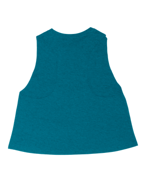 Zap Ladies Arch Raceback Crop Tank