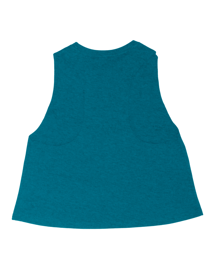 Zap Ladies Arch Raceback Crop Tank