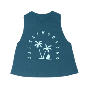 Zap Ladies Arch Raceback Crop Tank