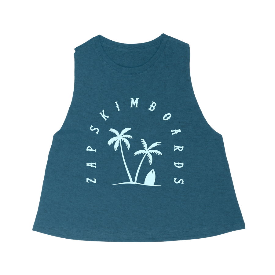 Zap Ladies Arch Raceback Crop Tank