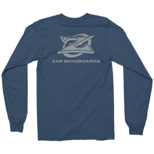 Zap ovales Langarm-T-Shirt