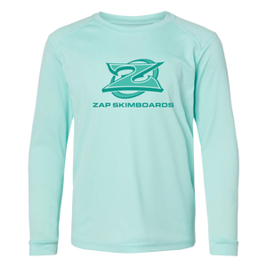 Camiseta juvenil de manga larga Zap oval spf