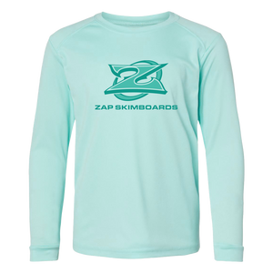 Zap Oval SPF Langarm-Jugend-T-Shirt