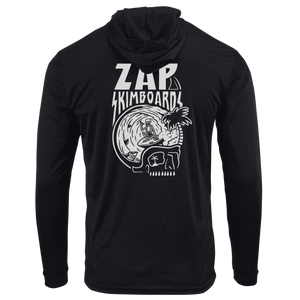 Zap Barrel Skull Langarm-SPF-Hoodie