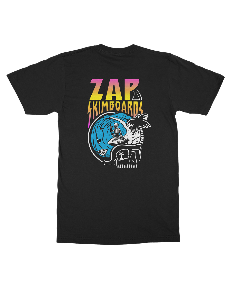 Zap Barrel Skull Tee